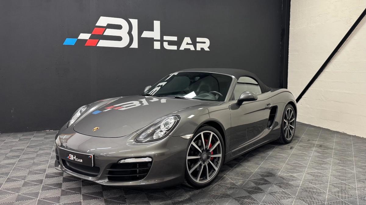 Image: Porsche Boxster S (981) PDK/Origine FRANCE/Pack Chrono Plus/Volant Sport Design/Echappement Sport/Carnet Porsche