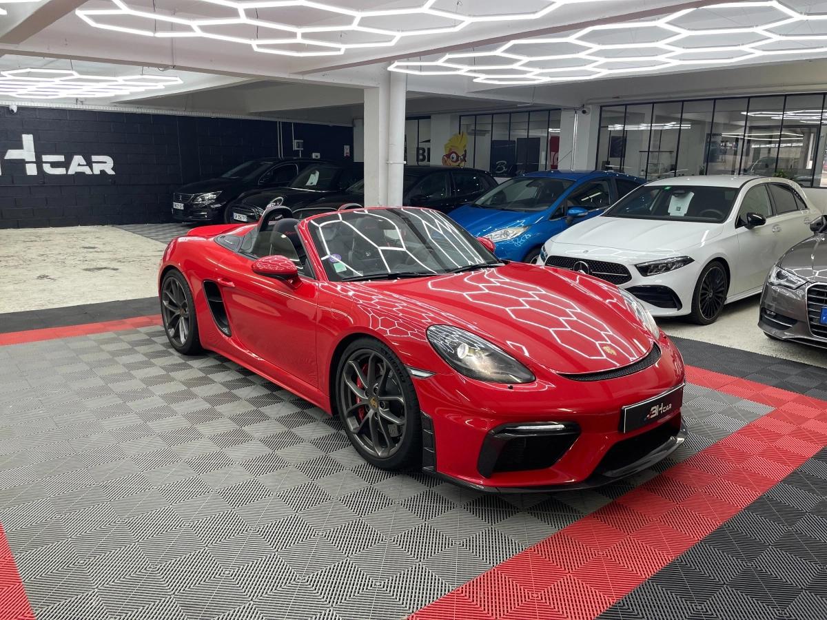 Image: Porsche 718 Boxster SPYDER 4.0 420 ch - BVM - Sièges 918 / BOSE / Echappement sport ...