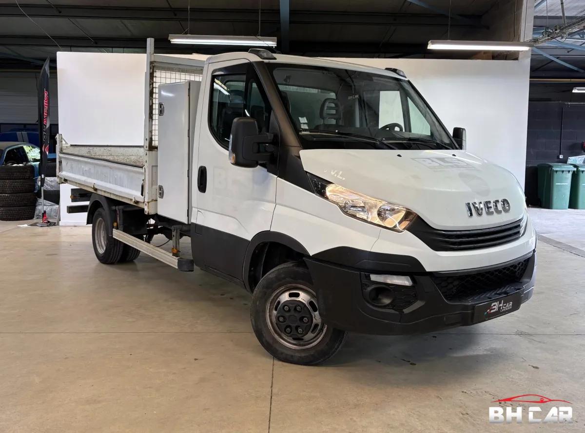 Image: Iveco Daily Vu 35C12 Cabine Benne 2.3 115 ch TVA récupérable