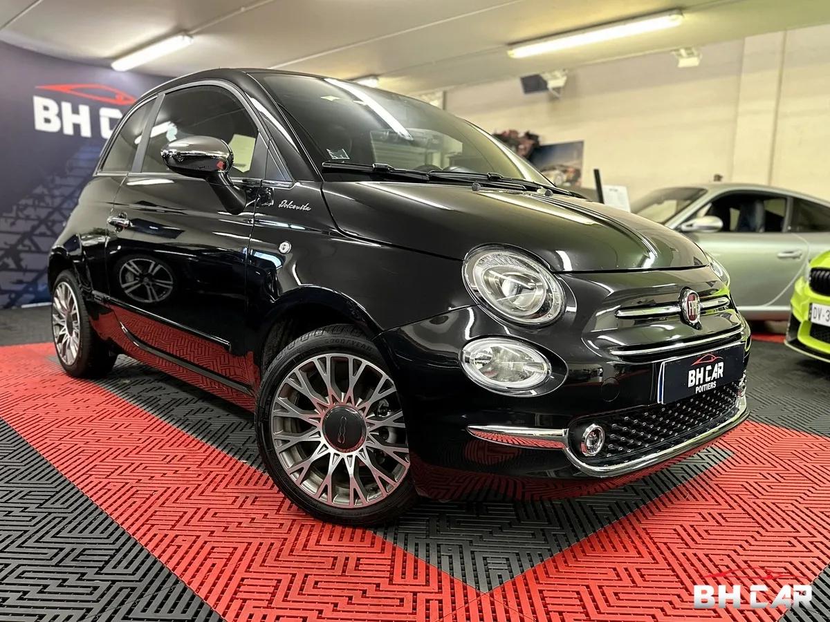 Image: Fiat 500 HYBRID 1.0L 70CH DOLCEVITA 1ERE MAIN