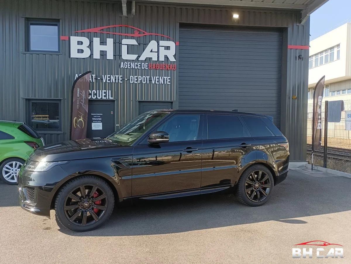 Image: Land-Rover Range Rover Sport P 400 E Hybride 404CV BVA AUTOBIOGRAPHY FULL BLACK