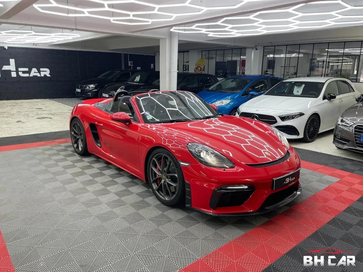 Image: Porsche 718 Boxster SPYDER 4.0 420 ch - BVM - Sièges 918 / BOSE / Echappement sport ...
