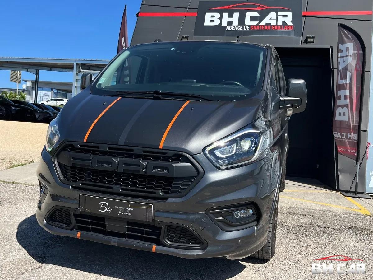 Image: Ford Transit Custom FOURGON 290 2.0 ECOBLUE 185 L1H1 SPORT BVA - 5 places - Suivi FORD - Attelage
