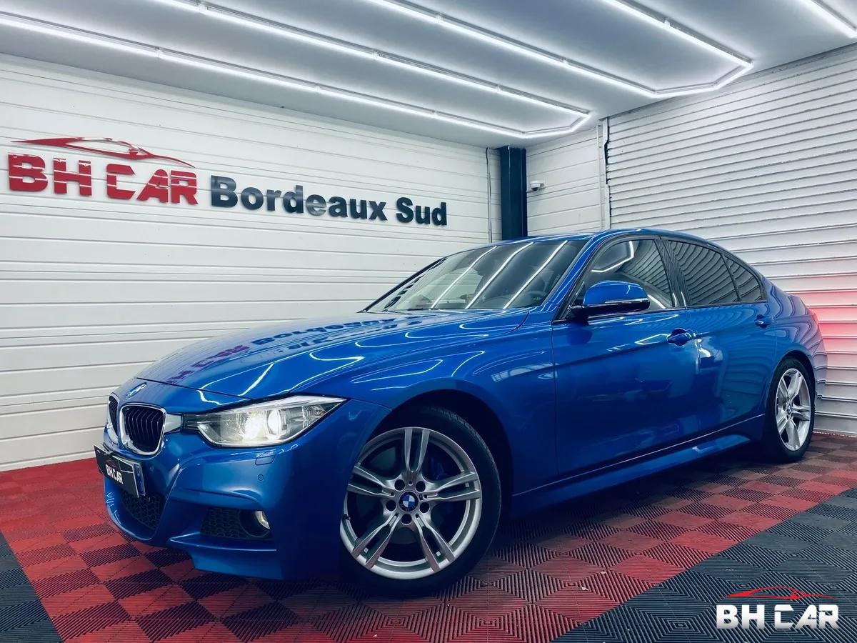 Image: Bmw Série 3 320 D F30 184 PACK M SPORT BVA // SUIVI BMW COMPLET / BLEUE ESTORIL