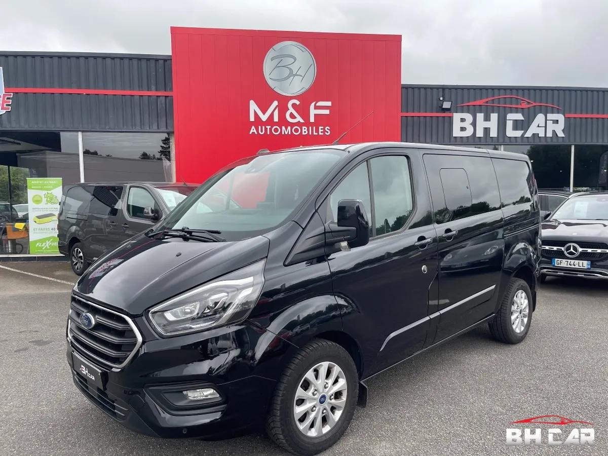 Image: Ford Transit Custom Vu 300 CABINE APPROFONDIE 2.0 ECOBLUE 130 L1H1 LIMITED