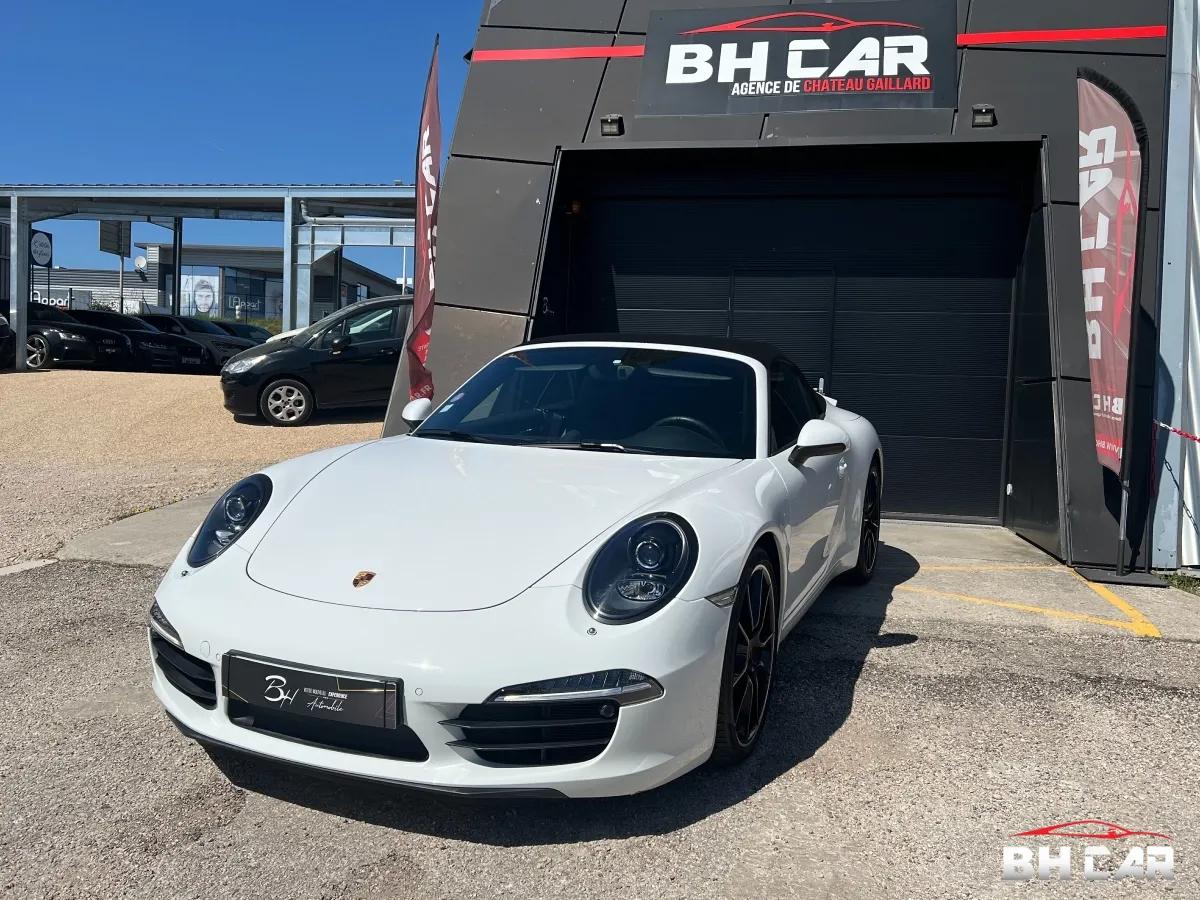 Image: Porsche 911 991 3.8 CARRERA S 400 Cabriolet - Carnet Porsche à jour - PSE - PASM - BOSE - Pack chrono - Cuir chauffant