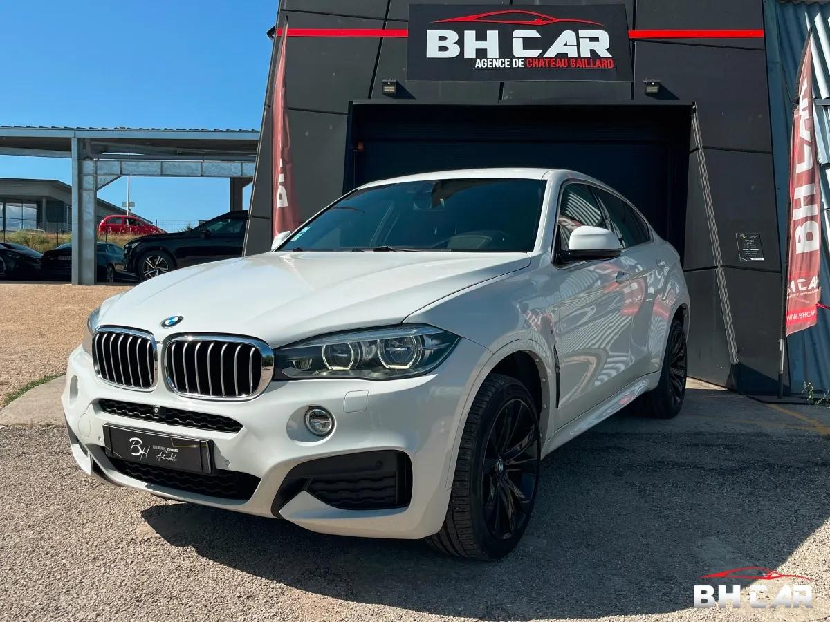 Image: Bmw X6 3.0 D 258 M-SPORT XDRIVE BVA - Harman Kardon - Black panel - Coffre électrique