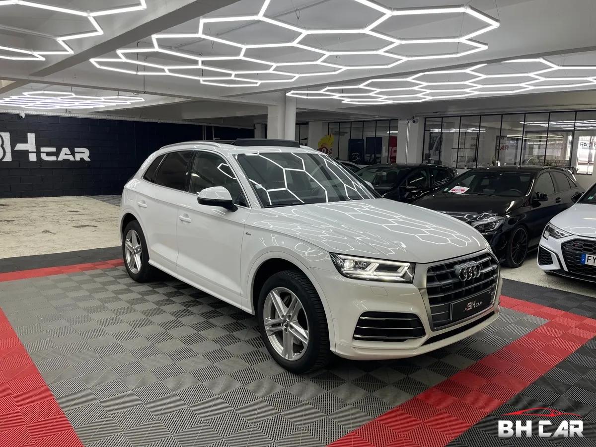Image: Audi Q5 50 tfsi e - 299 CH - S line QUATTRO - Toit ouvrant / Caméra / Carplay / Suivie Audi ...
