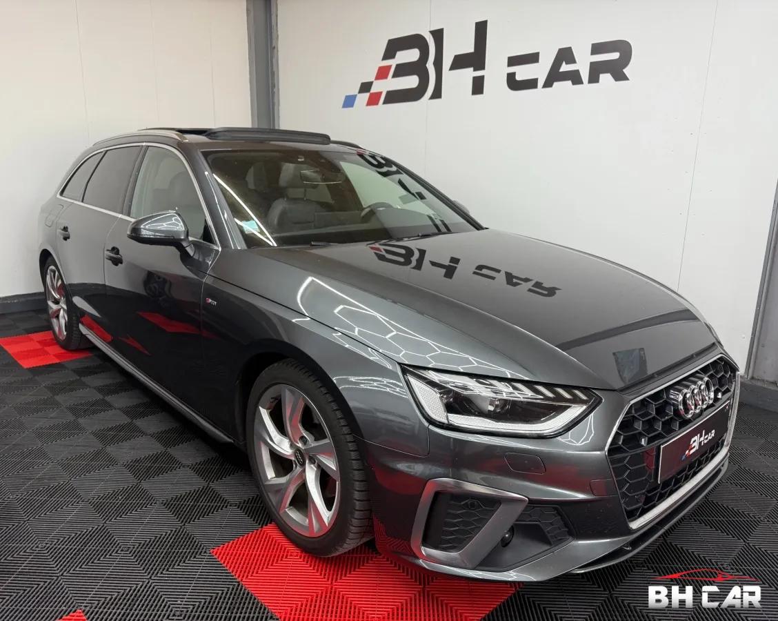 Image: Audi A4 35 TDI S tronic S line - 163cv / Apple Carplay / Toit ouvrant / Sièges chauffants / Attelage