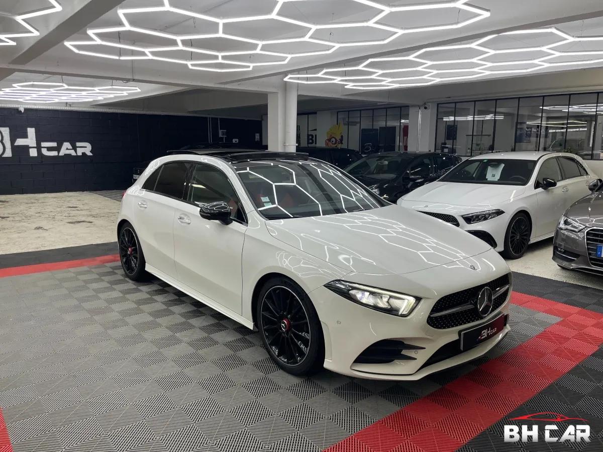 Image: Mercedes Classe A 200 163 CH - AMG LINE 7G-DCT BVA - BURMESTER / TO / CAMERA 360 / SUIVIE MERCEDES
