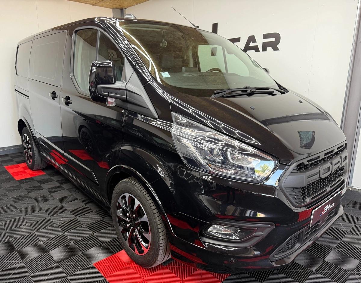 Image: Ford Transit Custom L1H1 2.0 Ecoblue 6 places - 185cv / Sièges chauffants / Apple Carplay / Caméra